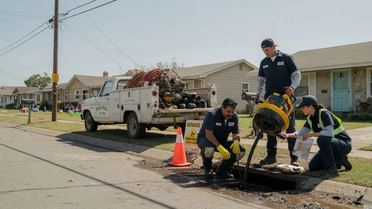 Drain Cleaning in Hartshorne, OK near me